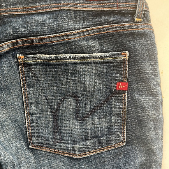 Citizens of Humanity Denim Jeans Ingrid #002 Low waist flair size 32 - Picture 8 of 12